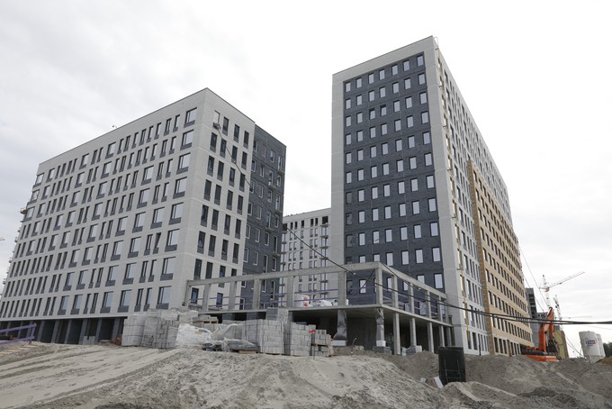 В районе Плеханово в Тюмени строят жилой комплекс с использованием облигаций