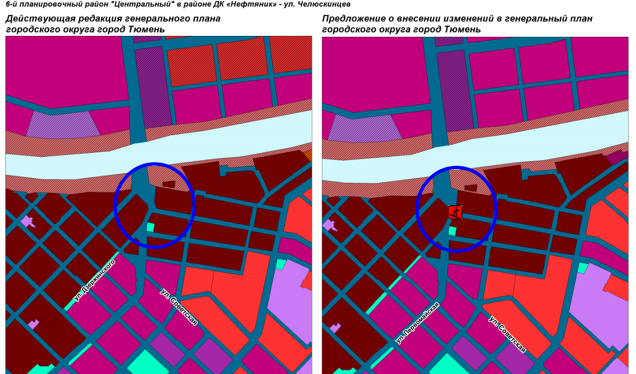 План застройки тюмени до 2040 года карта